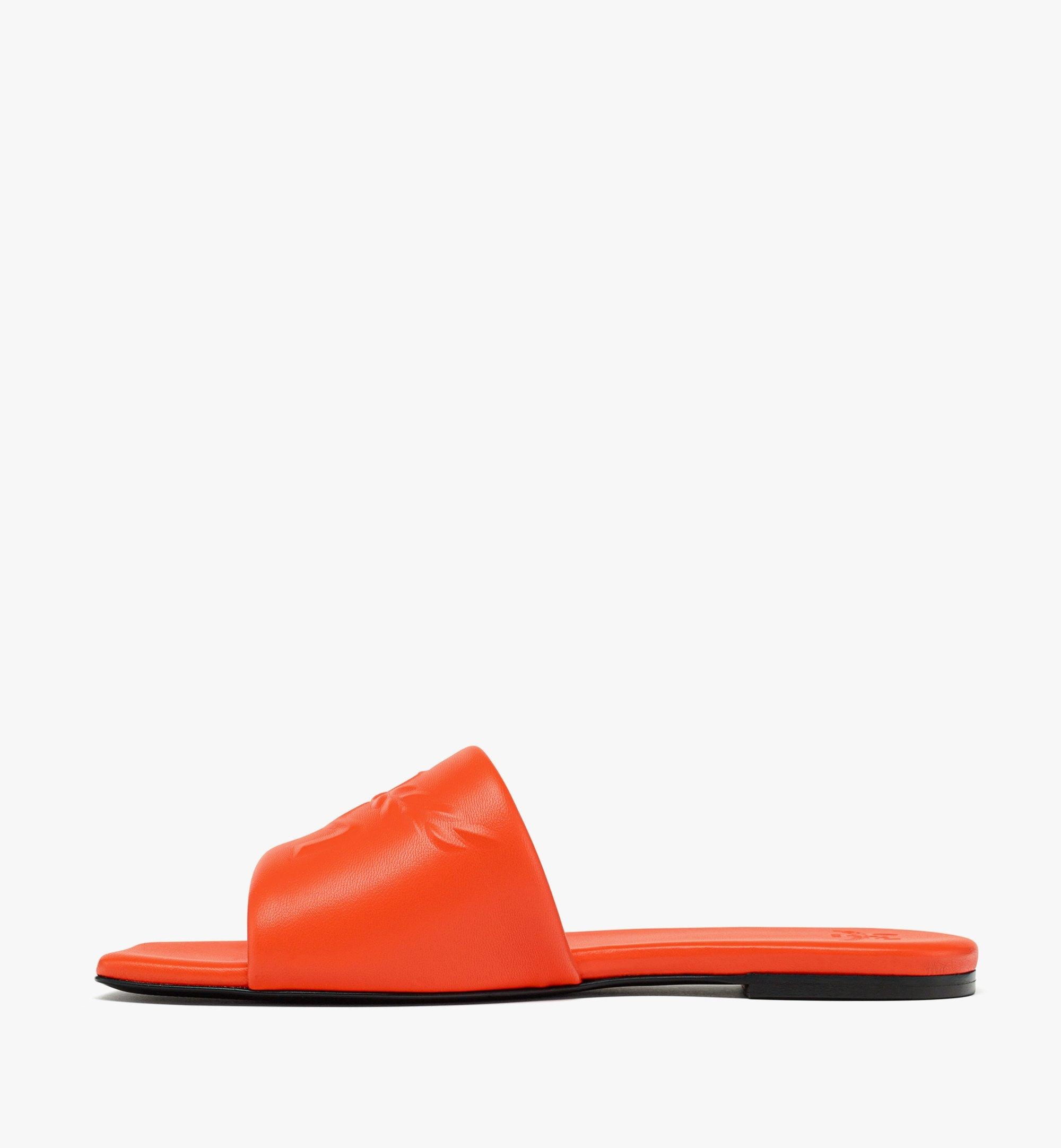 Laurel Flat Sandals in Lamb Leather - 2