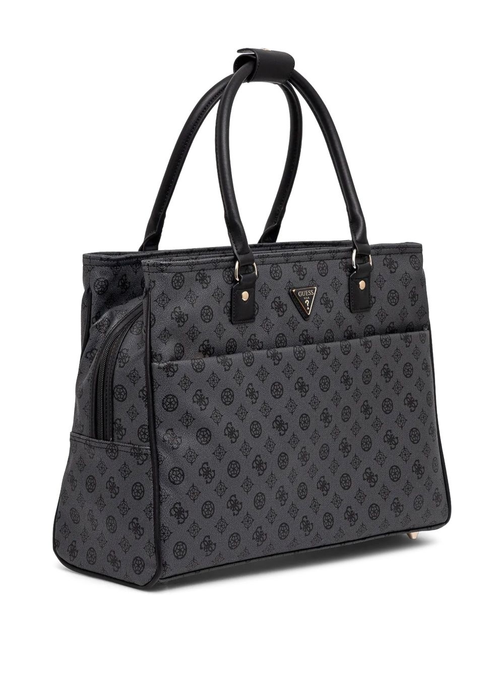 monogram-pattern luggage - 2