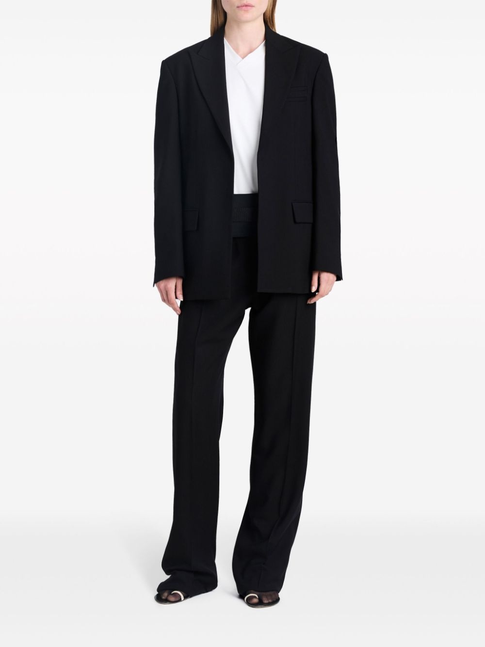 Devon peak-lapel blazer - 2