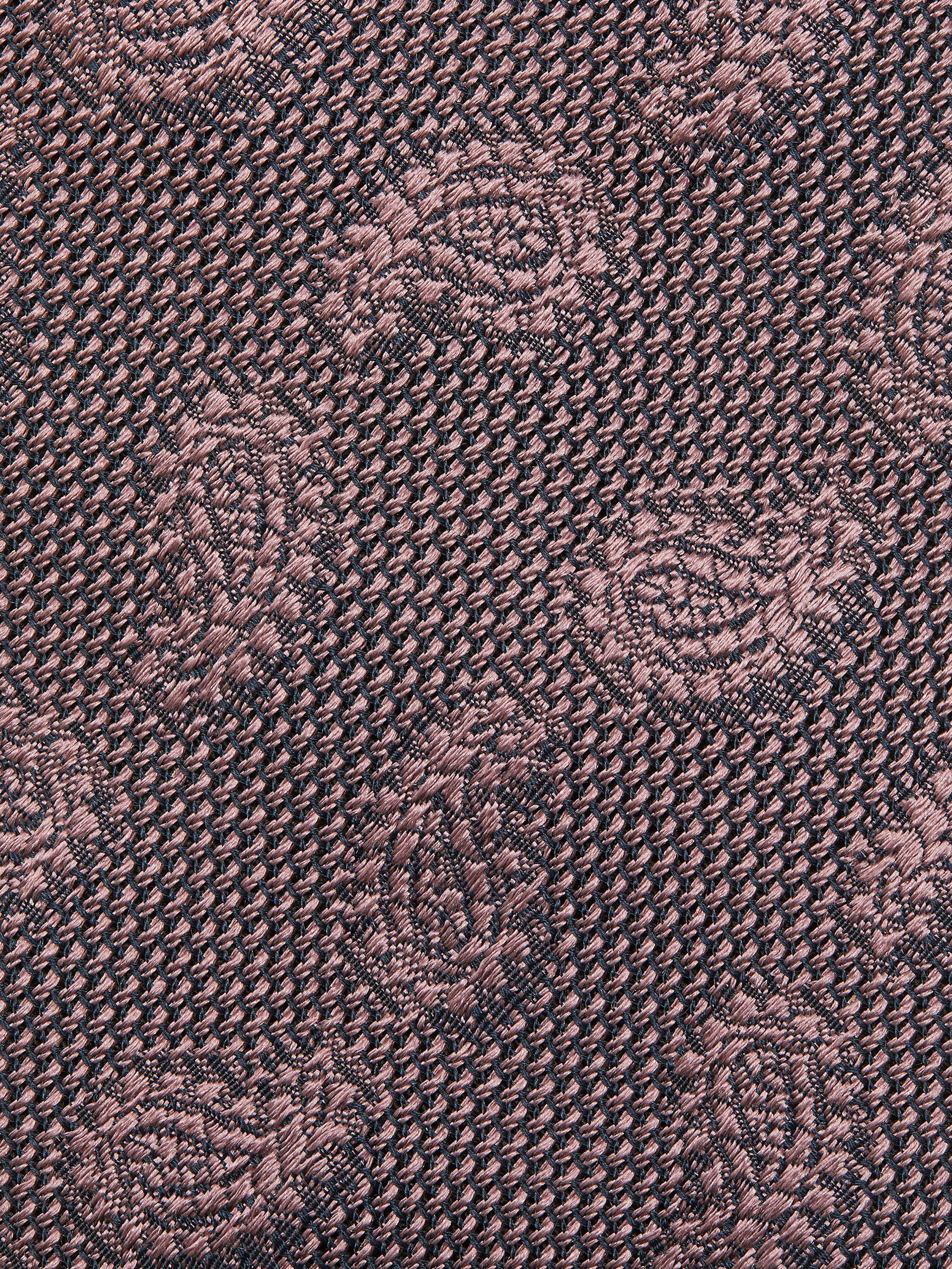 LIGHT PINK SILK TIE - 2
