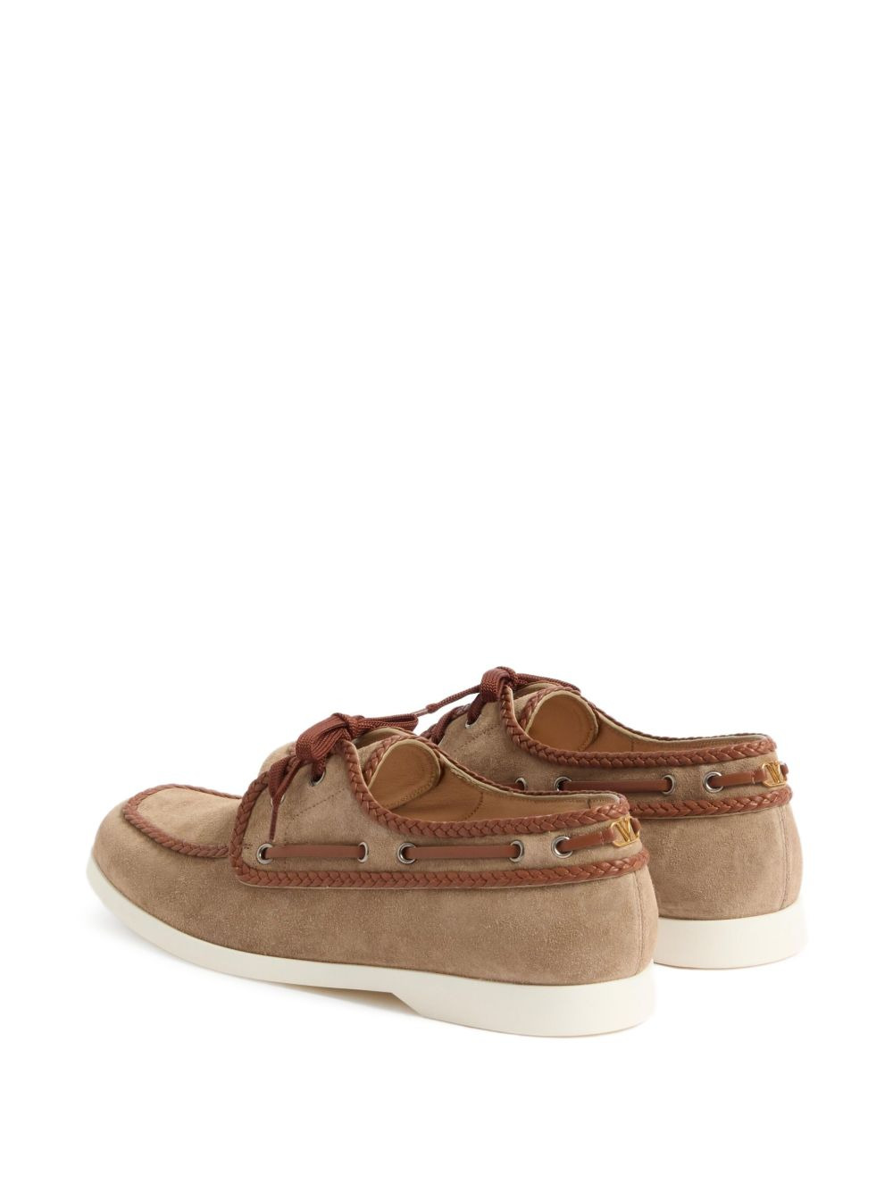 lace up boat shoes - 3