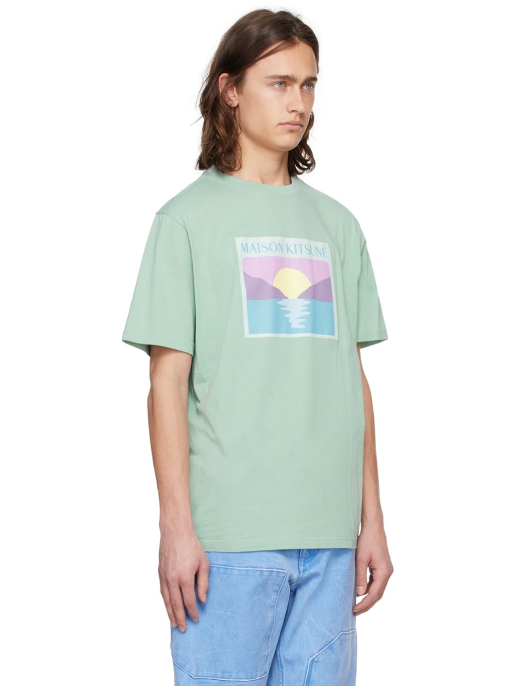 Green Print T-Shirt - 2