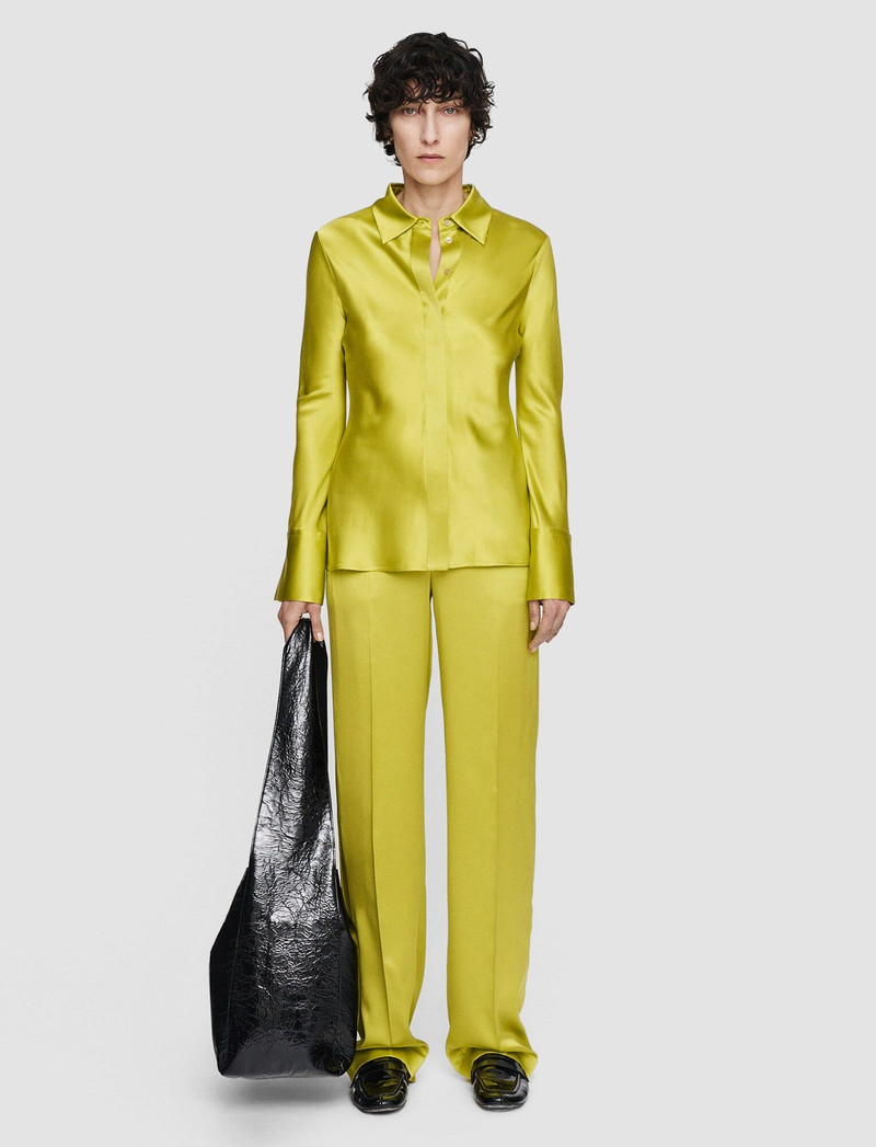 JOSEPH Silk Satin Brunel Blouse outlook