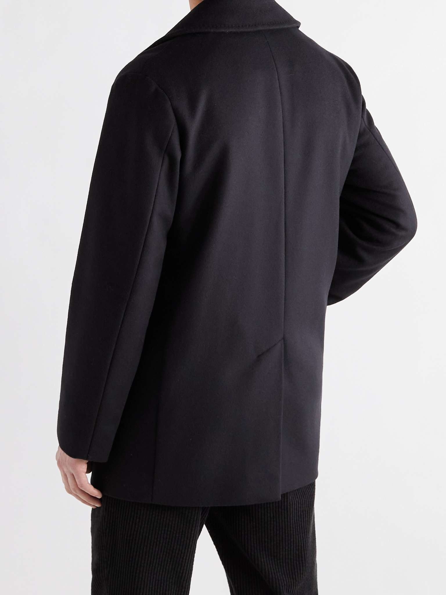 Dalton Wool and Cashmere-Blend Peacoat - 4