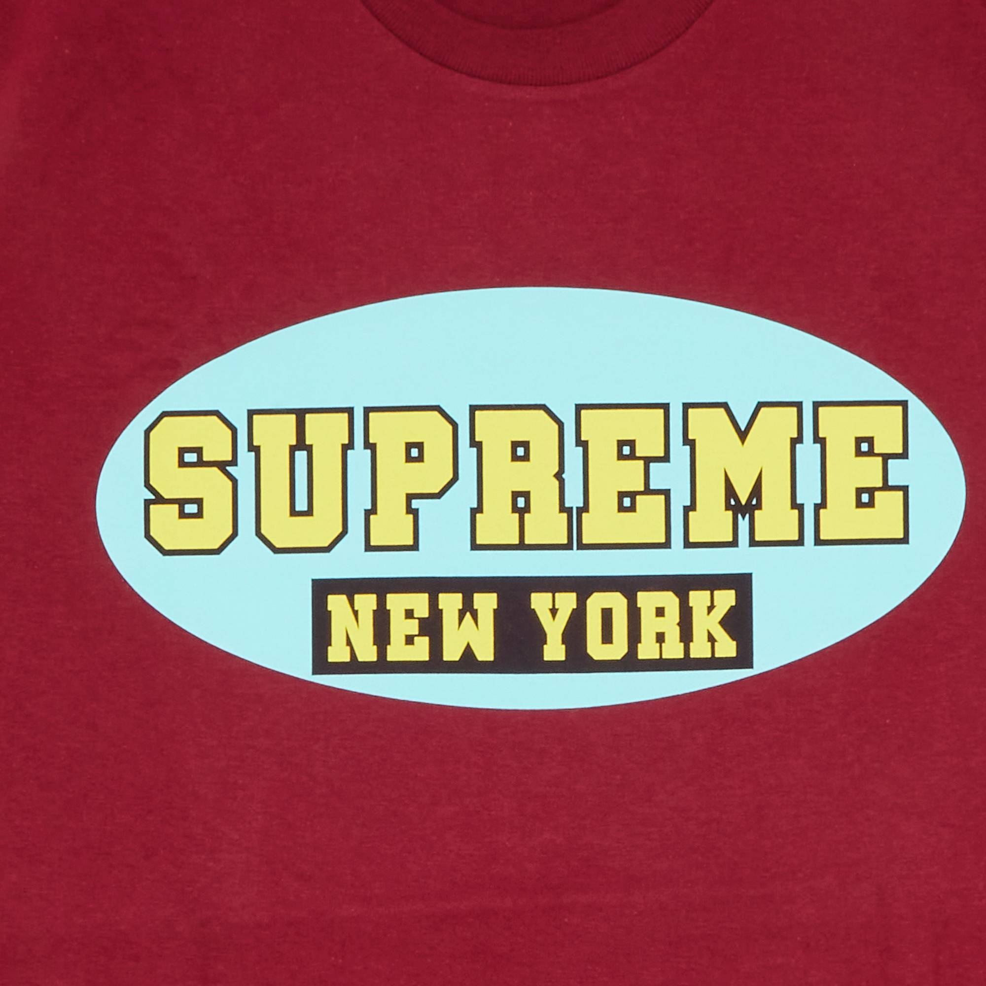 Supreme New York Tee 'Cardinal' - 2