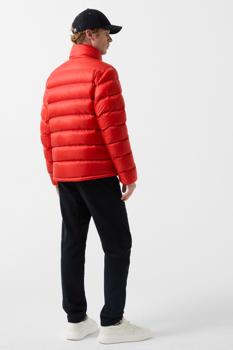 Hugh Down jacket in Red 3