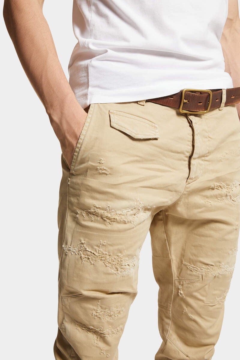 RIPPED SEXY CHINOS PANT - 5