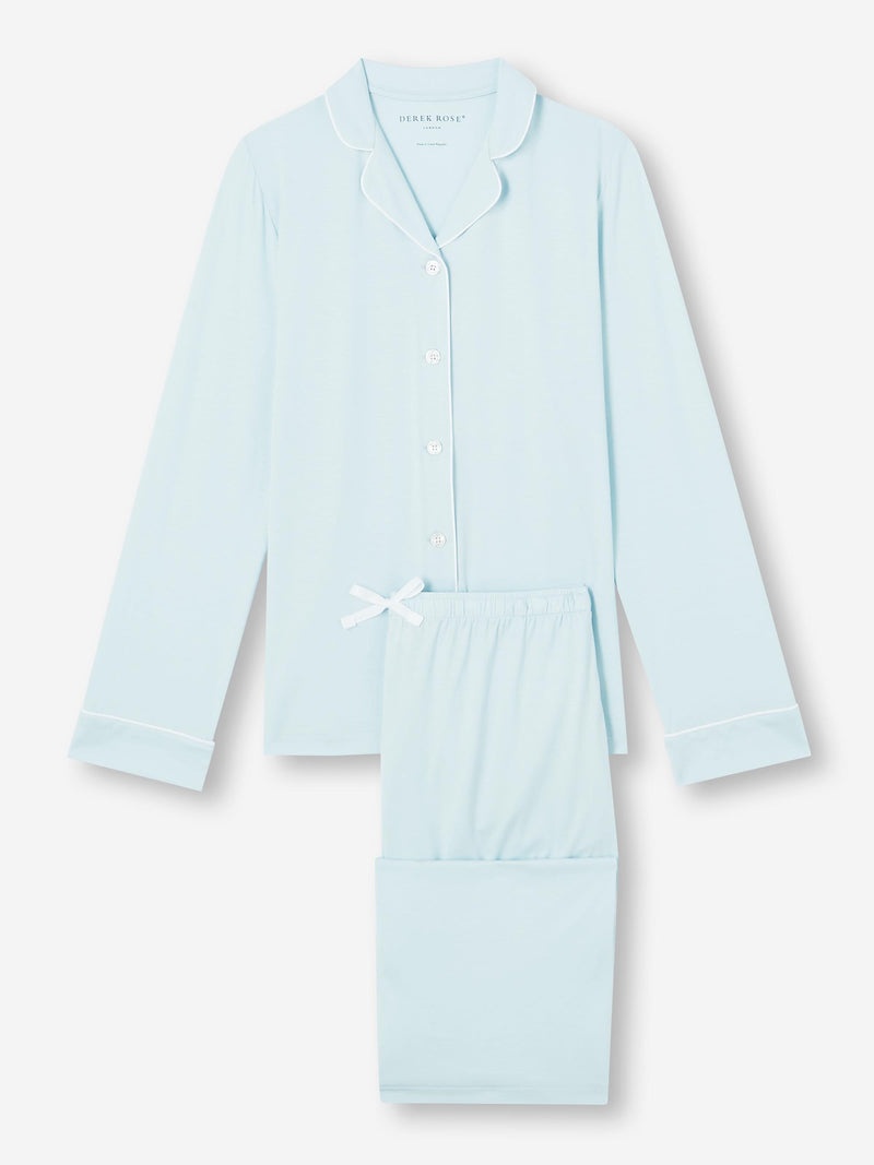 Women's Pajamas Lara Micro Modal Stretch Ice Blue - 1