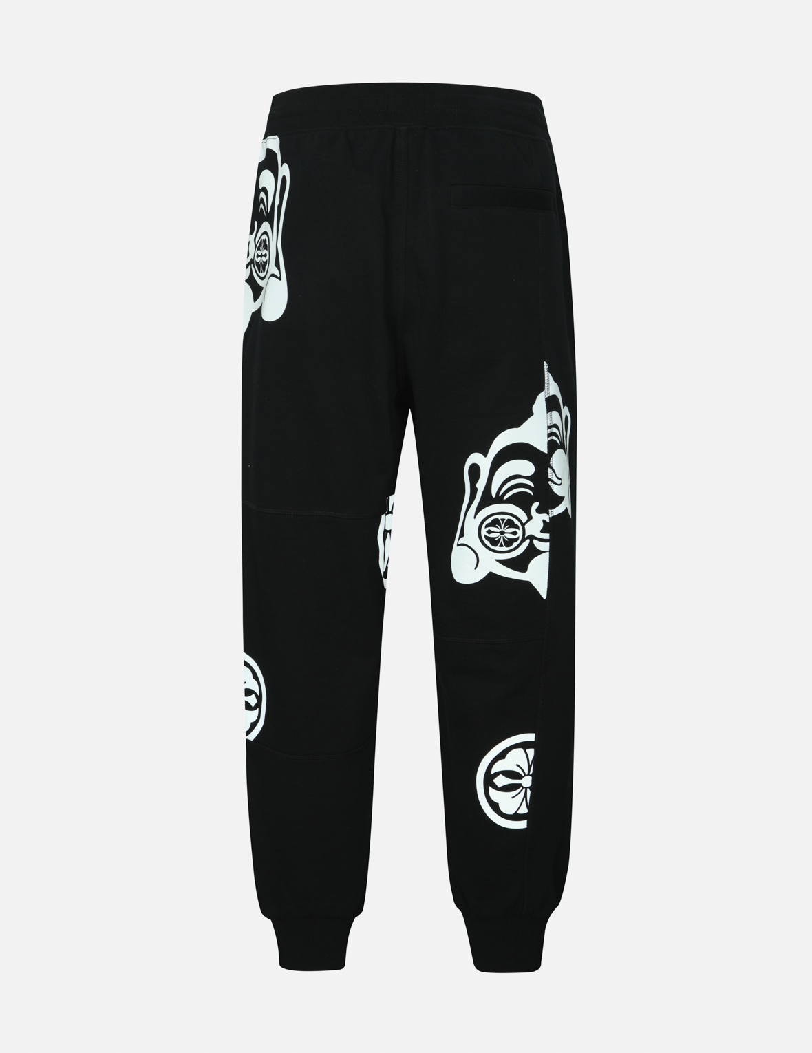 GODHEAD AND KAMON PRINT LOOSE FIT SWEATPANTS - 2