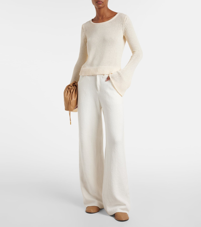 AYA MUSE Sei cotton-blend top outlook