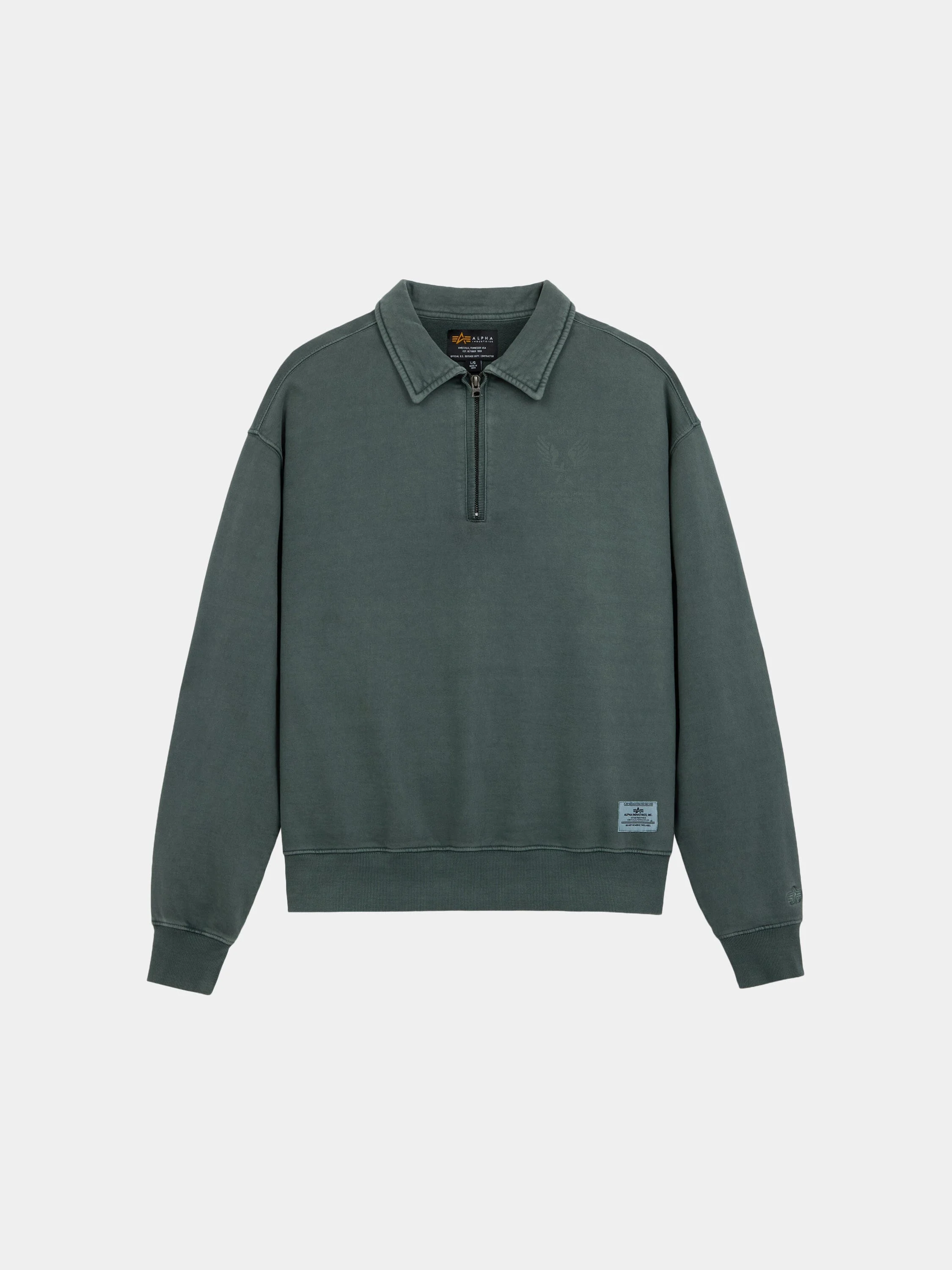 ESSENTIAL 1/4 ZIP AIRCORP SWEATSHIRT - 1