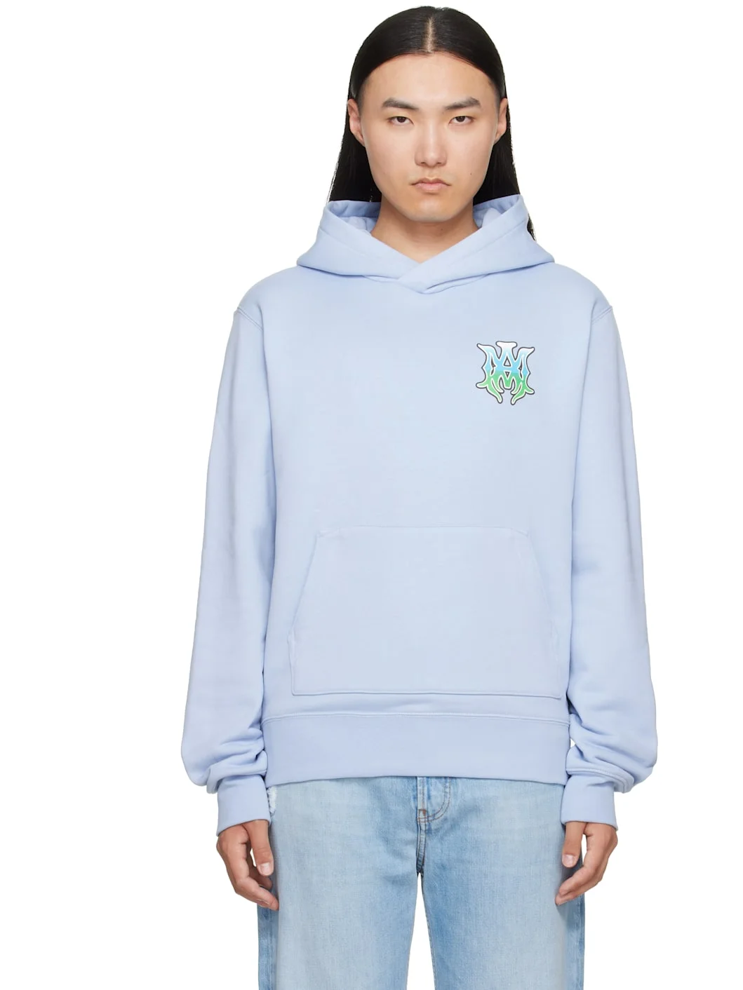 Blue MA Hoodie - 1