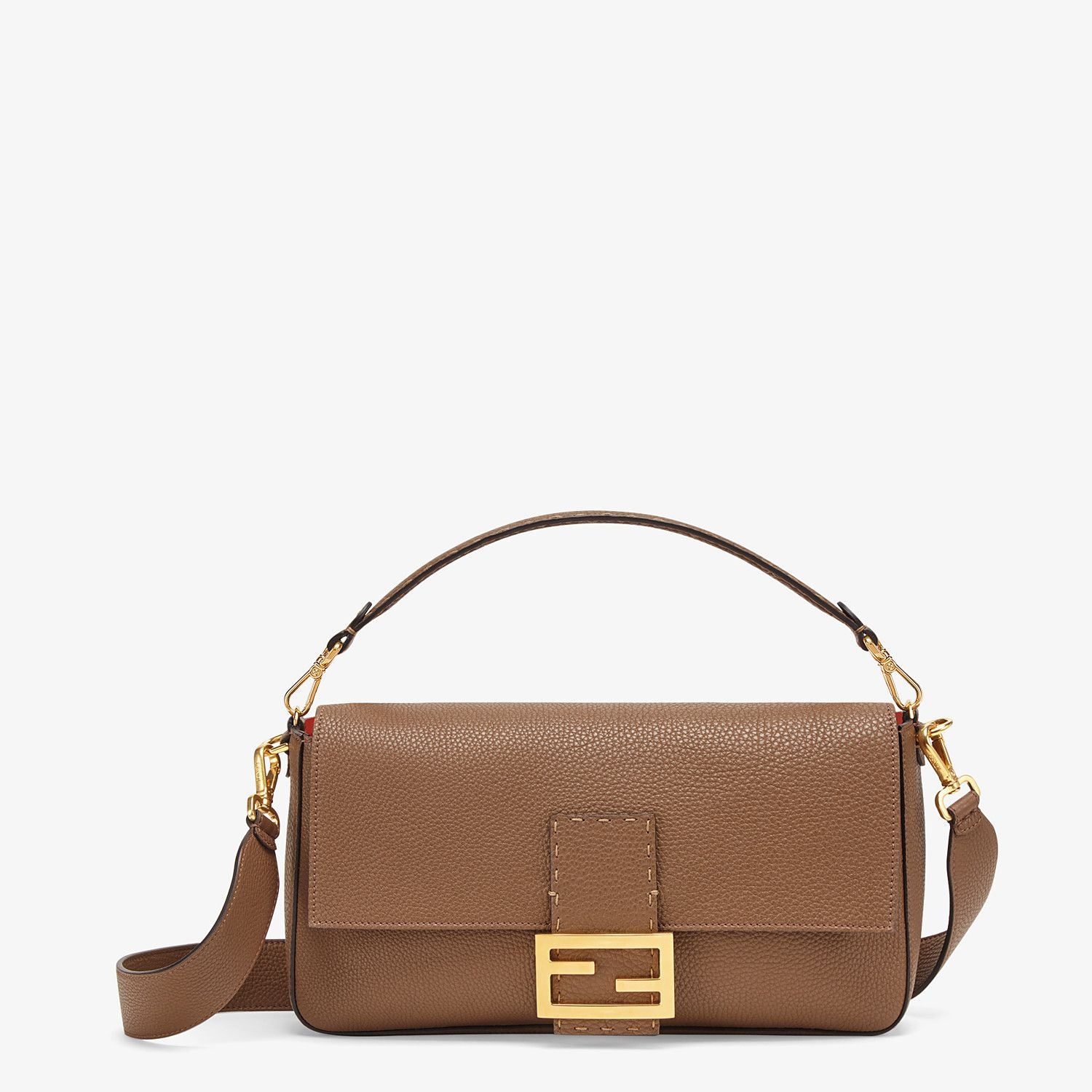 Brown leather bag - 1