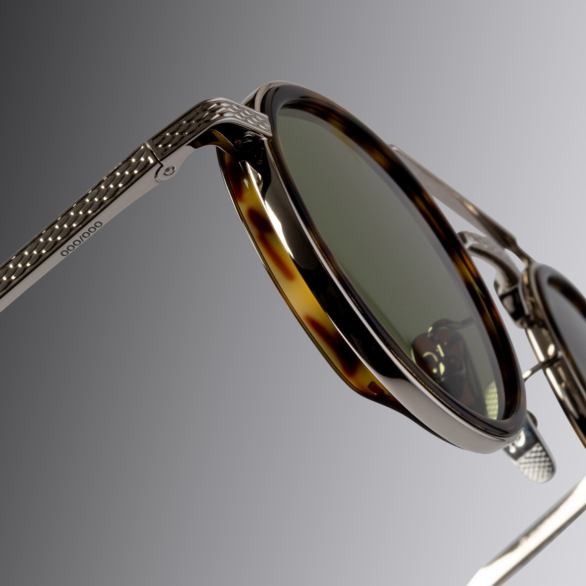 BREITLING CHRONO 0002 ROUND SUNGLASSES - 5