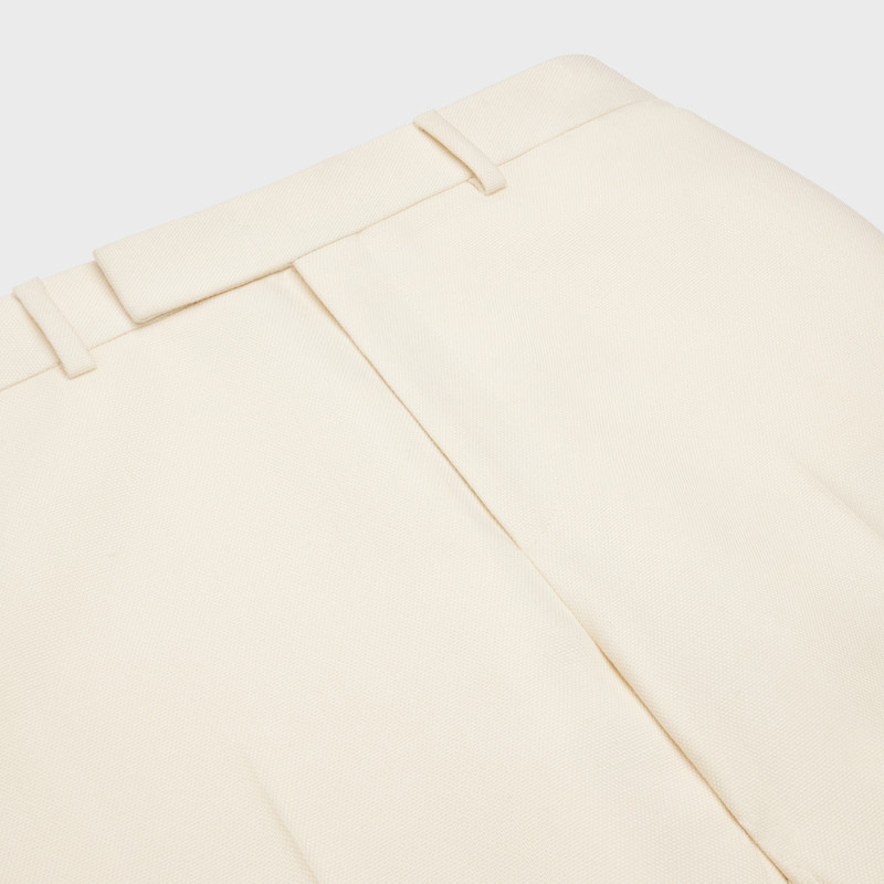 flared pants in mohair wool 3