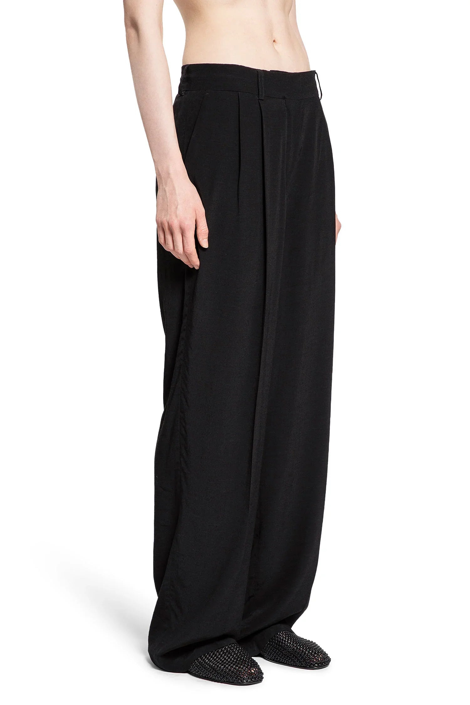 Double-Pleat-Straight-Trousers - 2