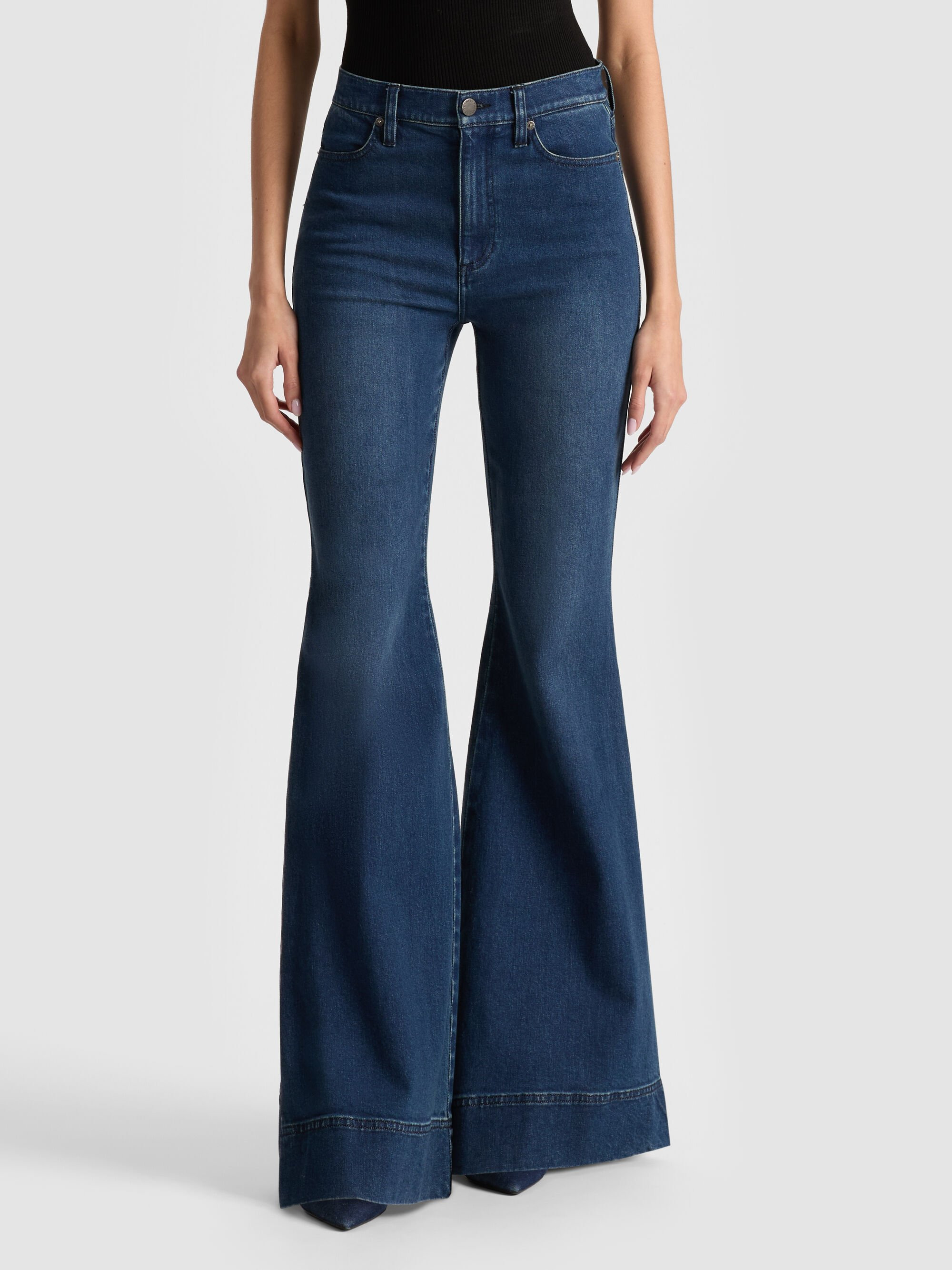 BEAUTIFUL HIGH RISE BELL JEAN - 3