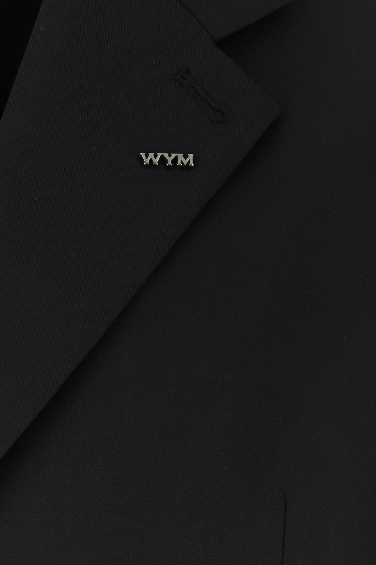 Black wool blazer - 3
