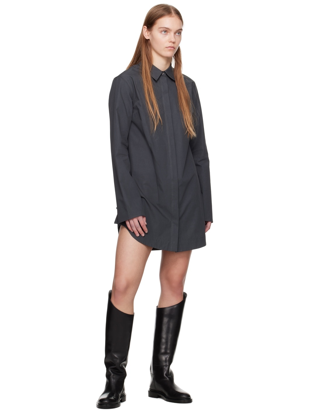 Gray Eknath Minidress - 4