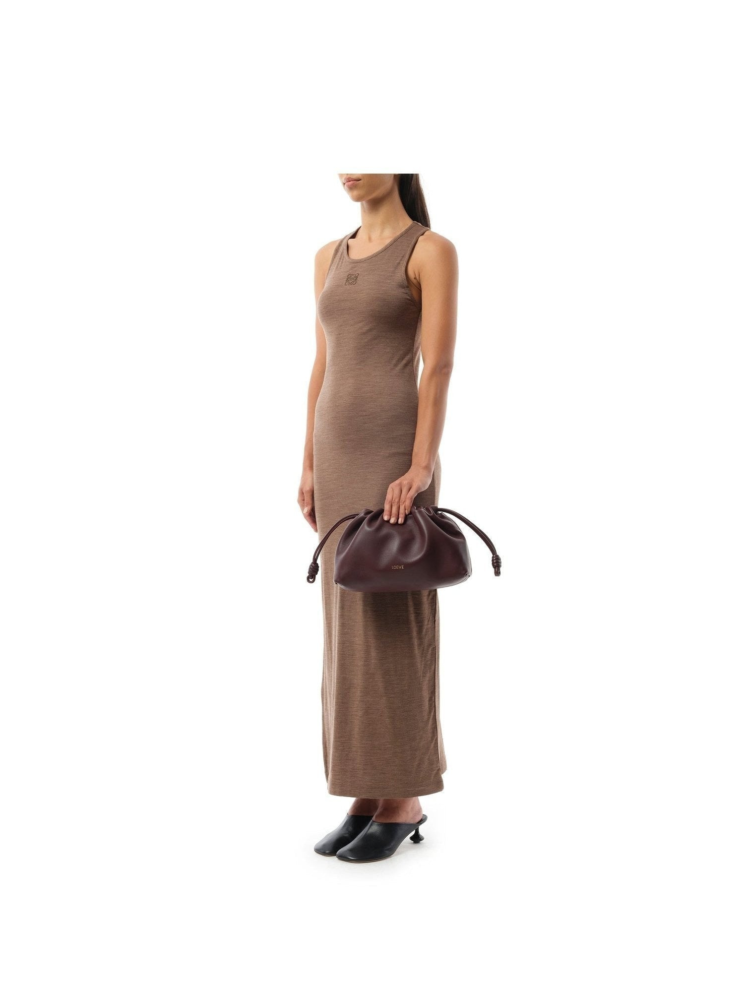 Flamenco Purse in Dark Burgundy - 4