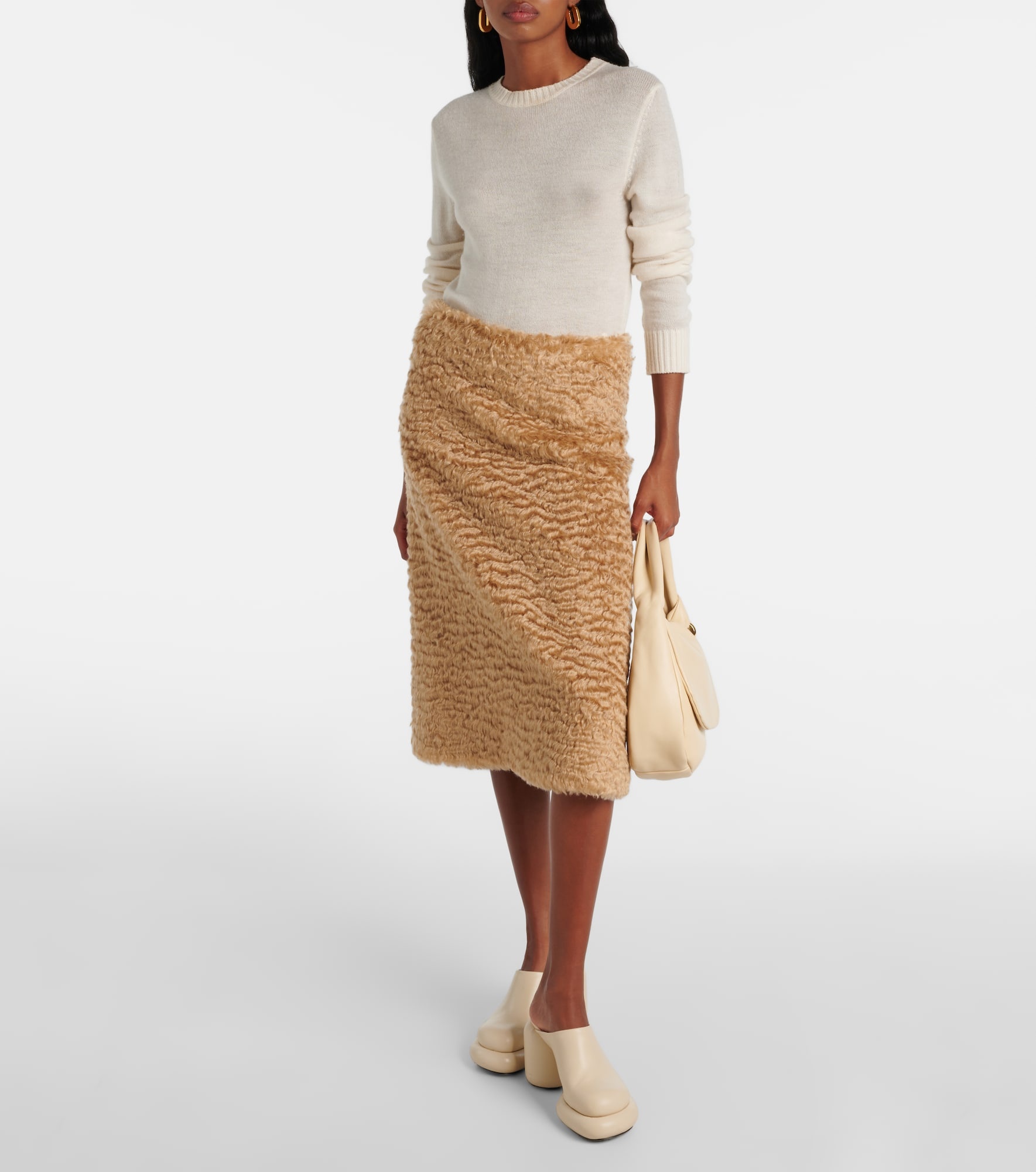 Mohair and cotton skirt - 2