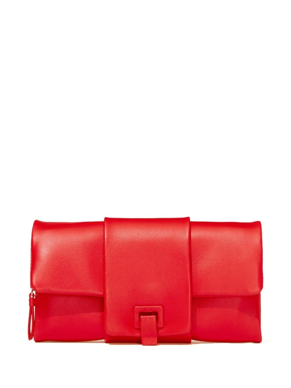 Flip leather shoulder bag - 7