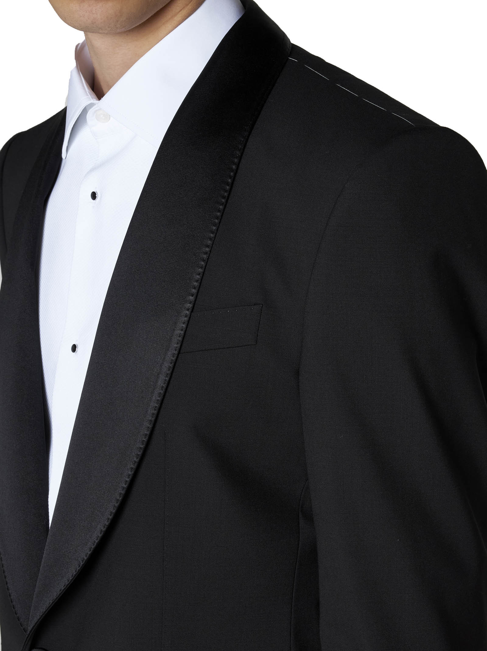 Wool-blend single-breasted blazer - 5