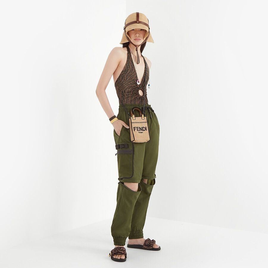 Green nylon pants - 5