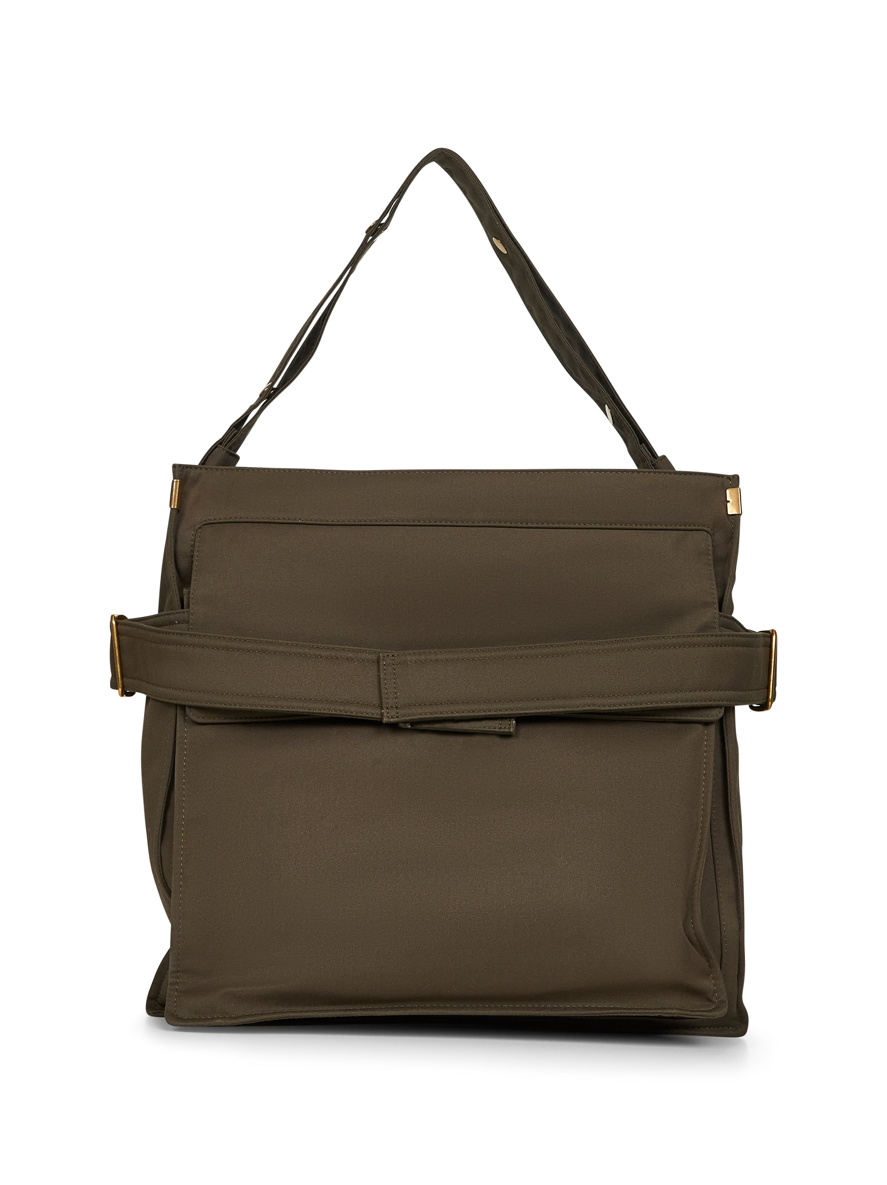 Burberry Men Green Medium Trench Tote Crossbody Bag - 3