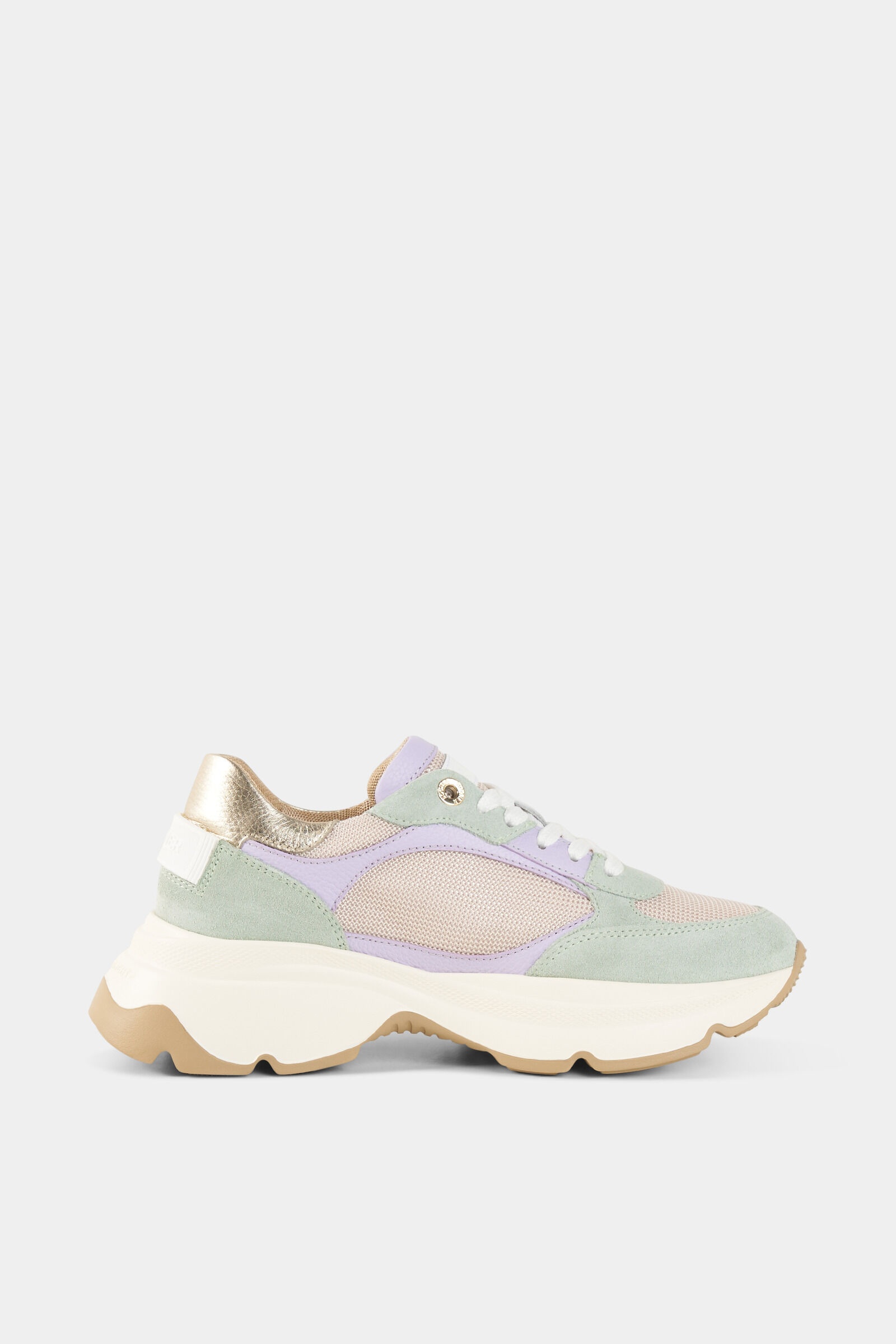 Kobe sneaker in Mint/lilac/beige - 2