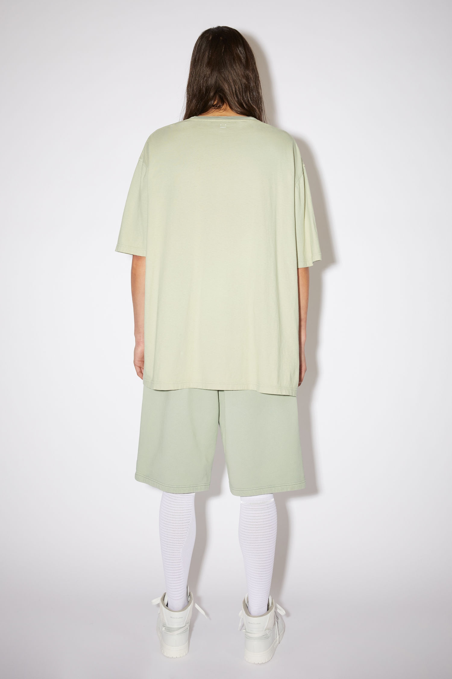 Oversized t-shirt - Dusty green - 3