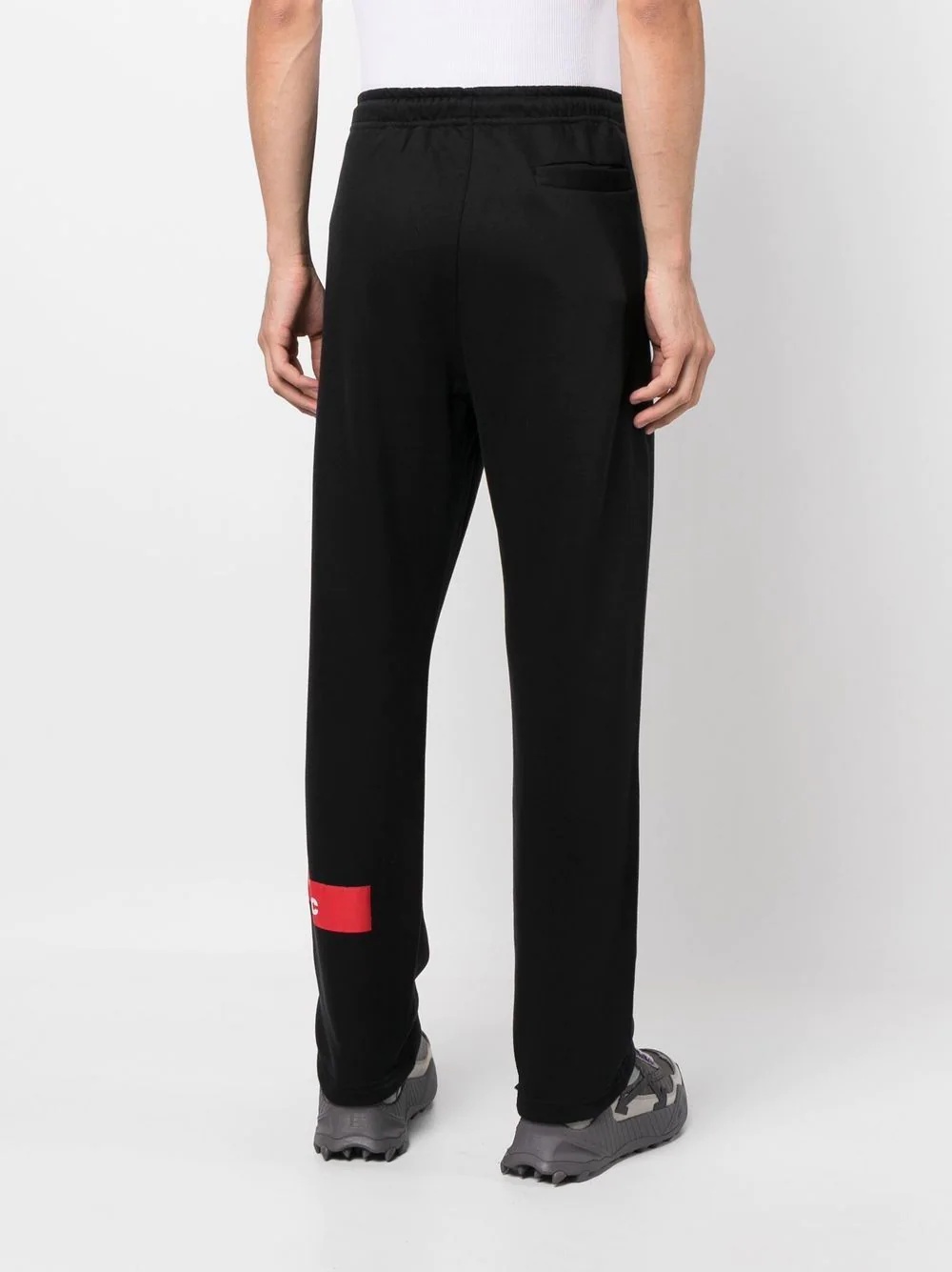logo-patch track pants - 4