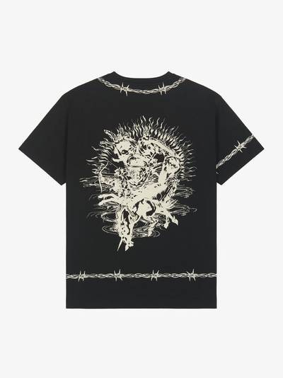 Givenchy GIVENCHY GOTHIC OVERSIZED T-SHIRT outlook