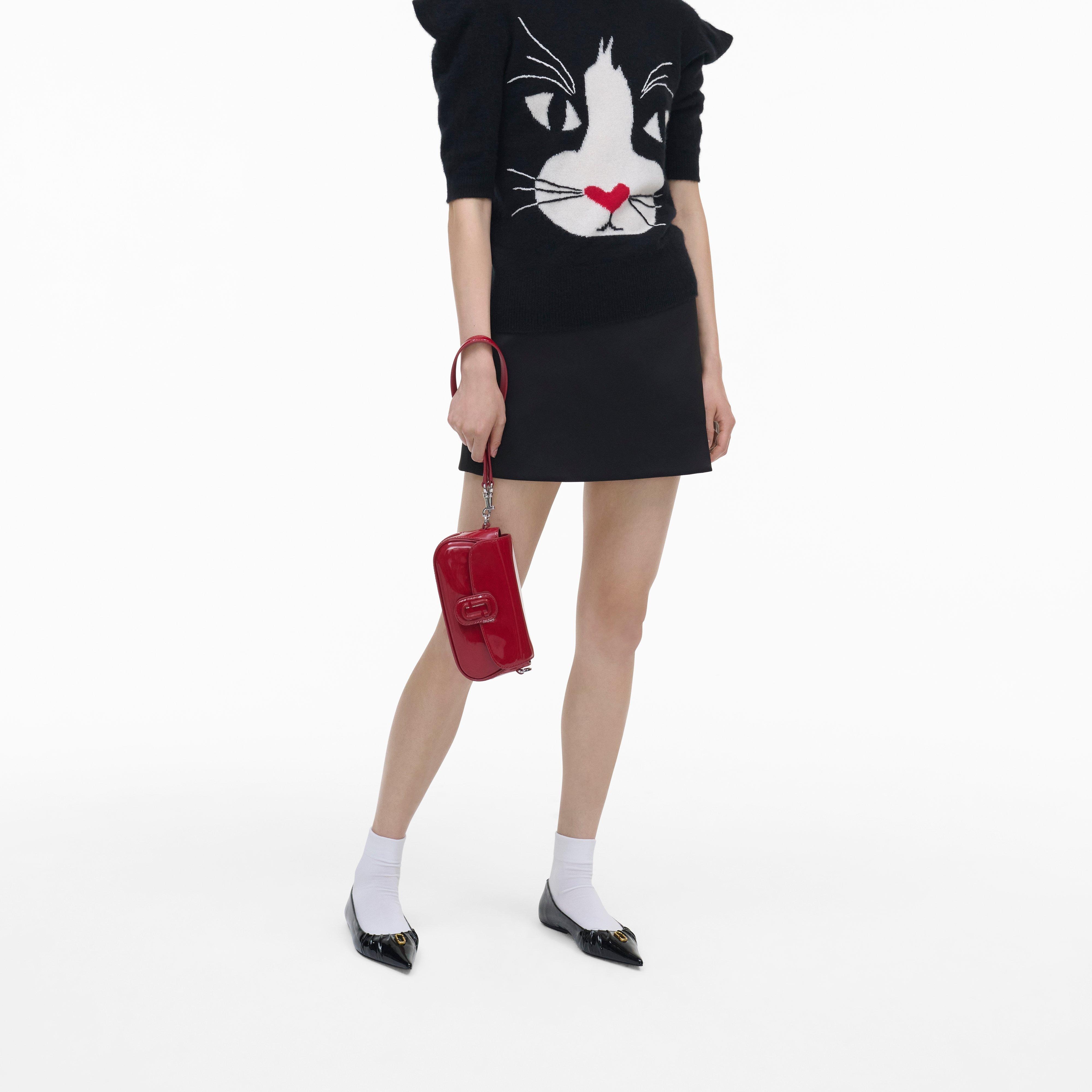 THE PATENT LEATHER CLOVER SHOULDER BAG - 9