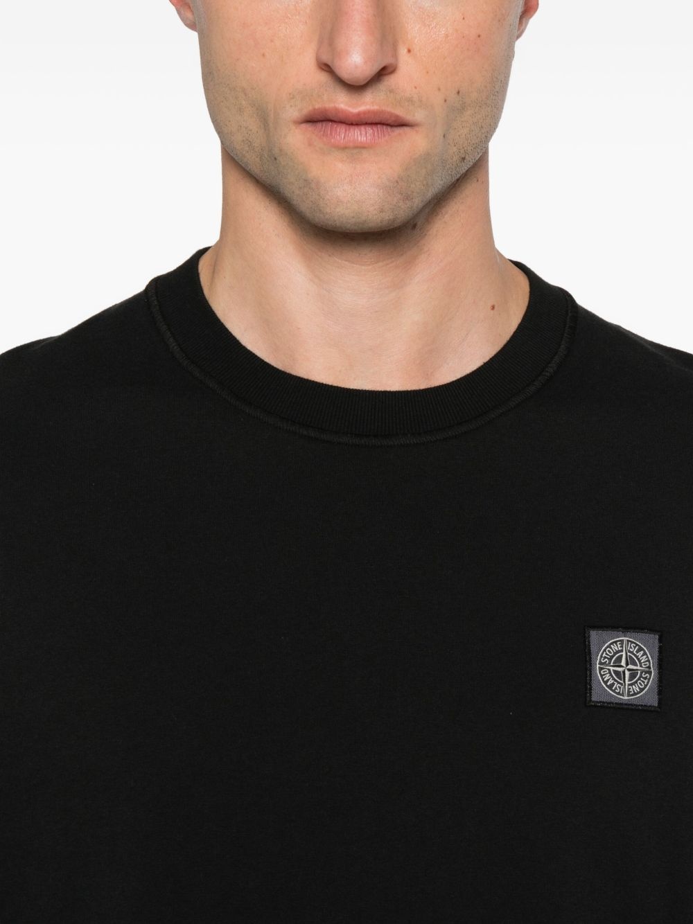 Compass-patch long-sleeve T-shirt - 4