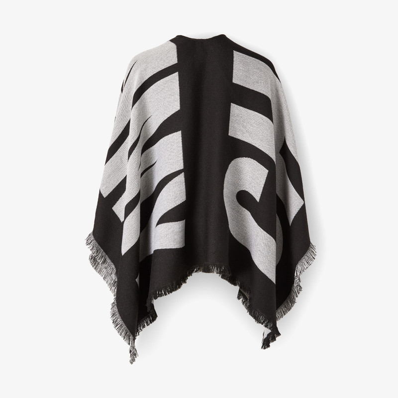 JIMMY CHOO Juul
Black Woven Knitted Wool Poncho outlook
