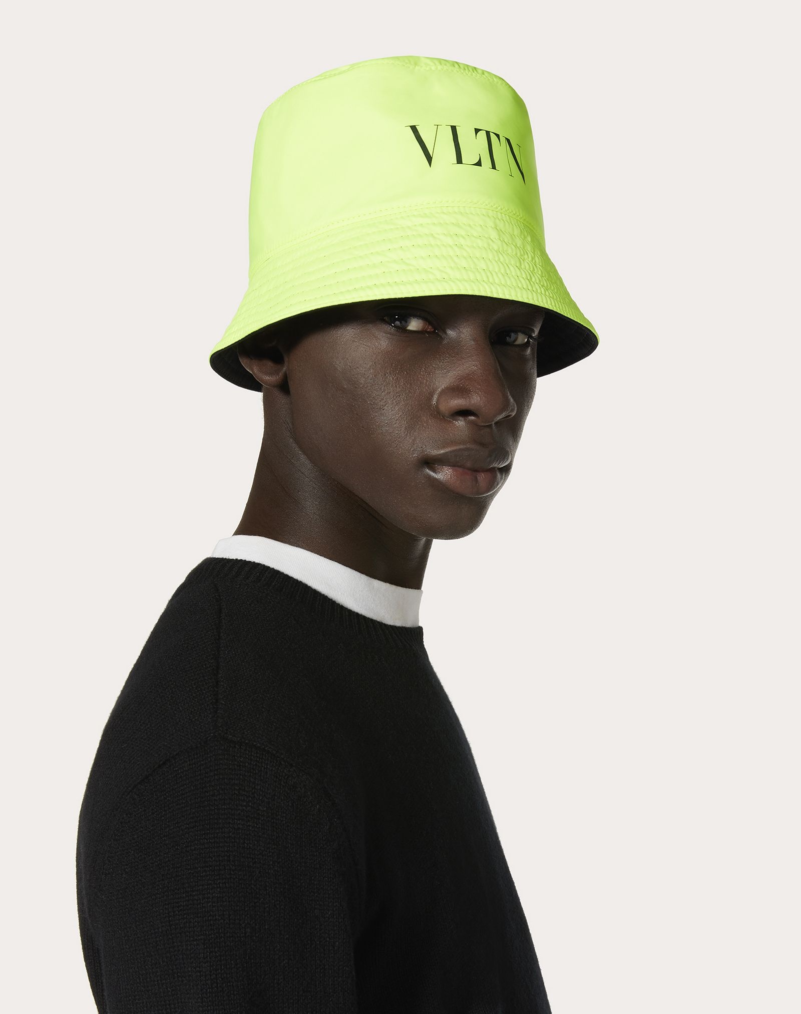 VLTN Reversible Bucket Hat in Nylon - 4