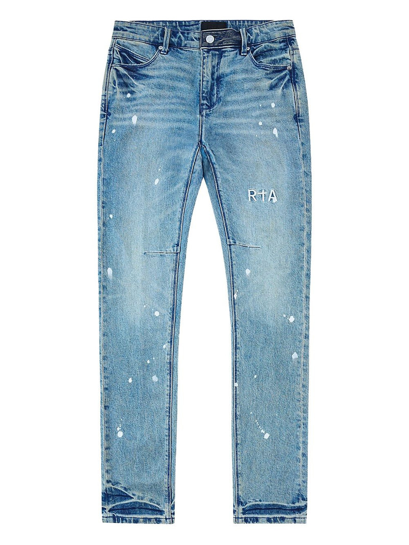 Clayton splattered bootcut jeans 1