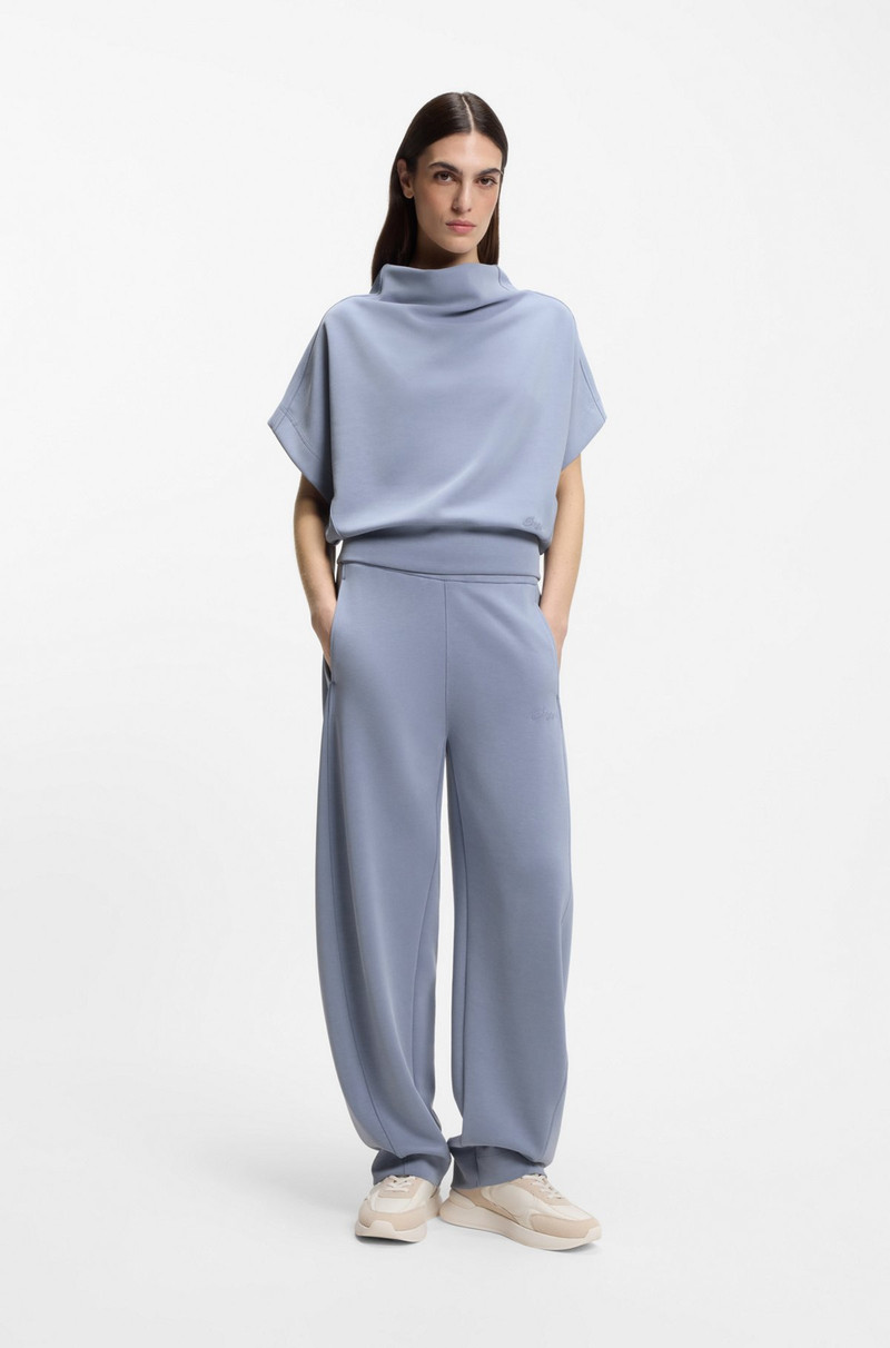 BOSS LOGO-EMBROIDERY TRACKSUIT BOTTOMS WITH BALLOON FIT outlook