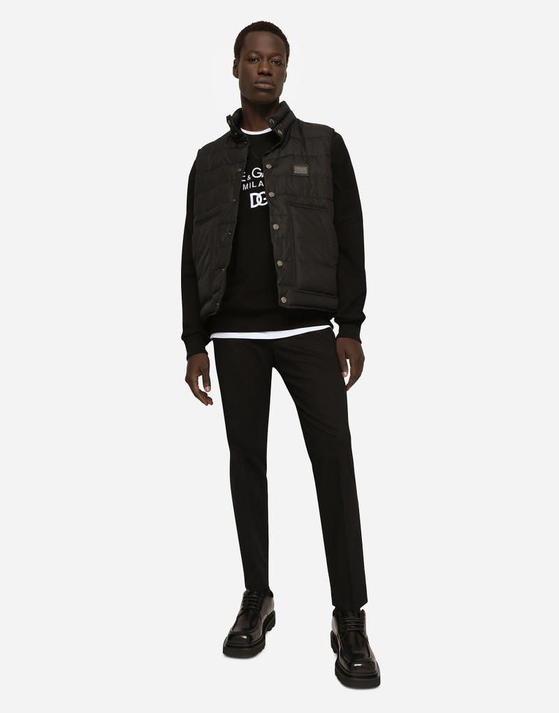 Jersey sweatshirt with DG embroidery 5
