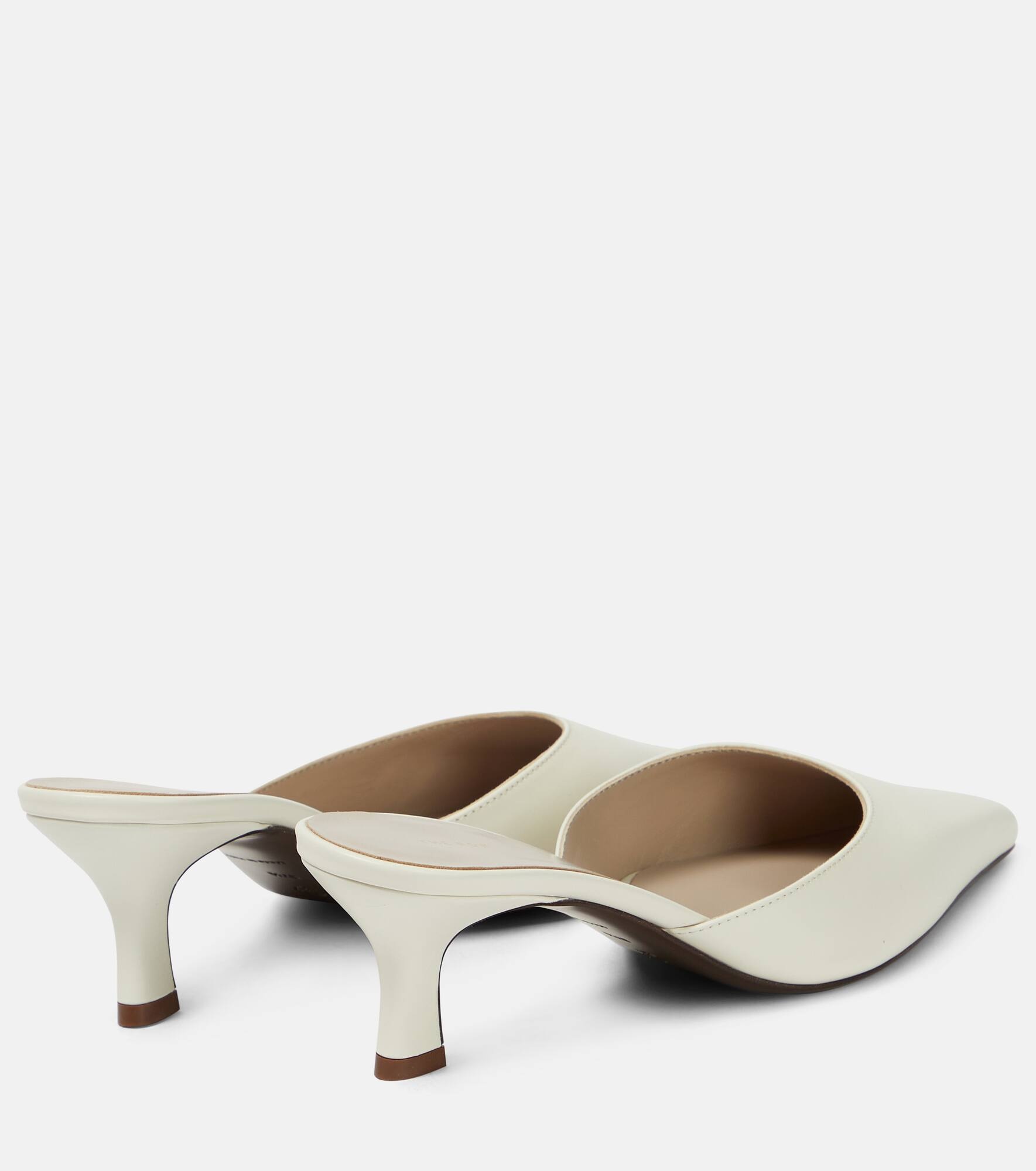 Cybil leather mules - 3