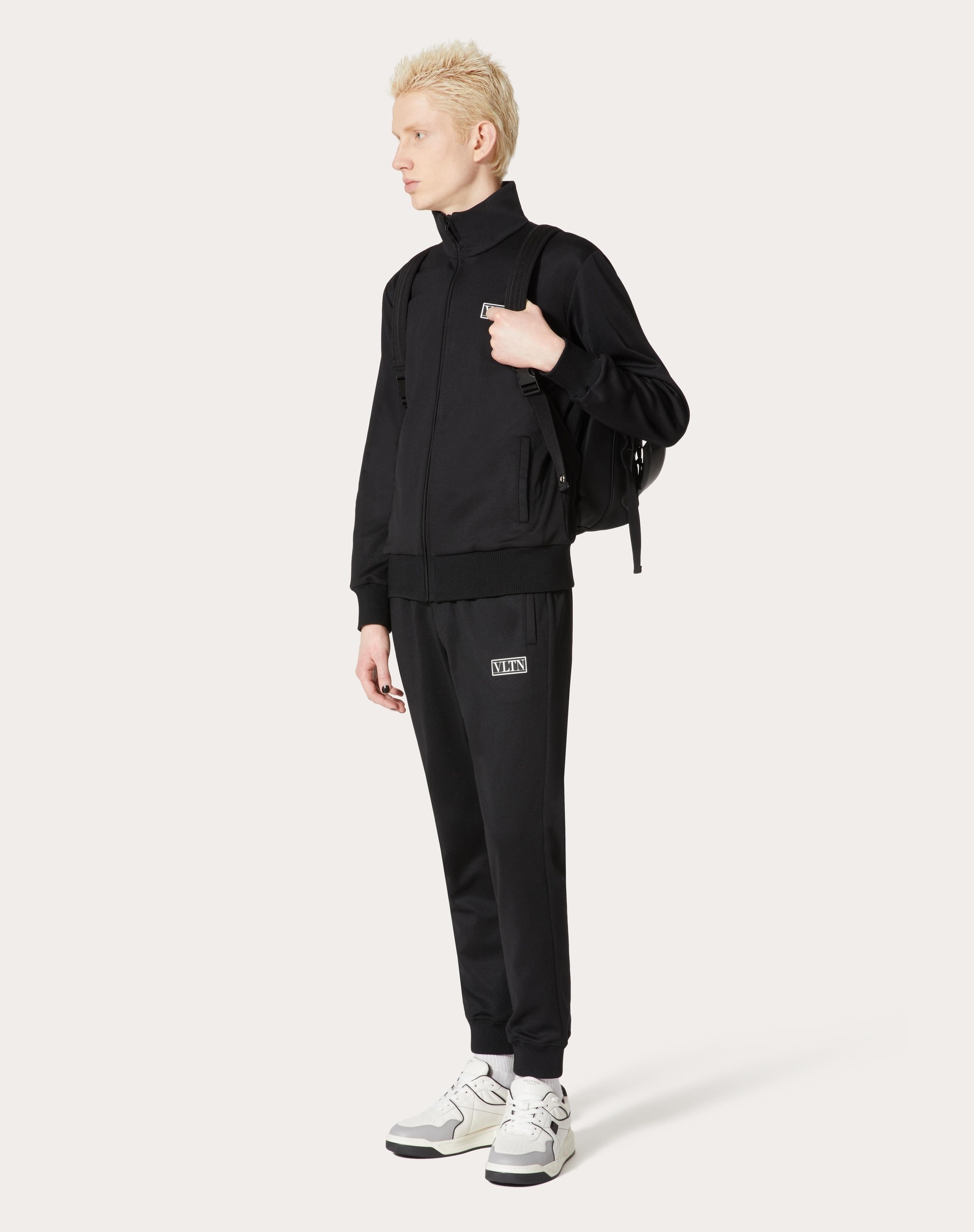 TECHNICAL COTTON VLTN TAG PANTS - 2