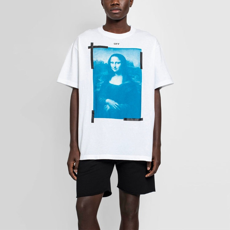 Off-White Off-White SS21 Printing Round Neck Short Sleeve White OMAA038R21JER0010110 outlook