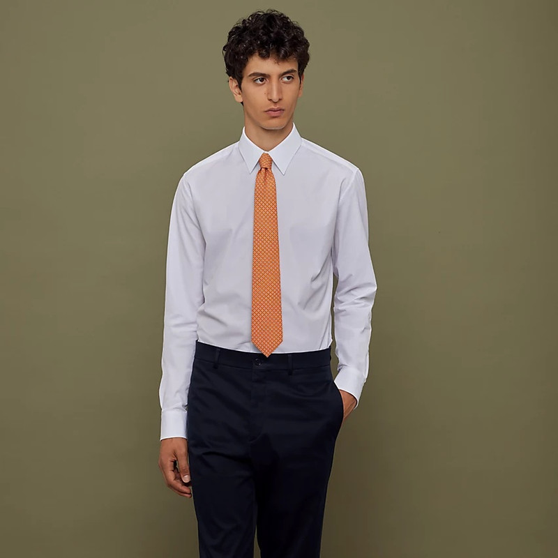 Hermès Tie 7 J'ai Touche le Pompon Twillbi tie outlook