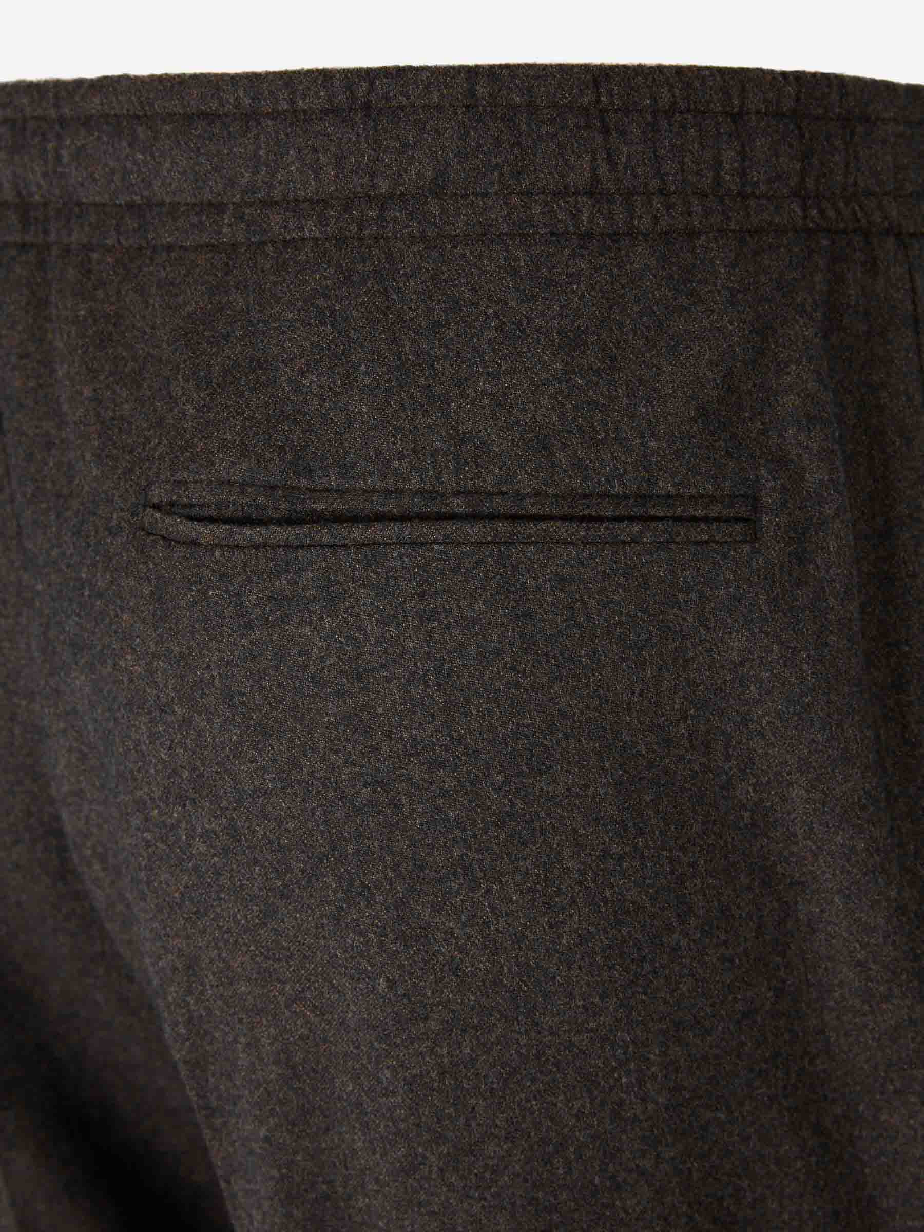 STRAIGHT WOOL PANTS - 4