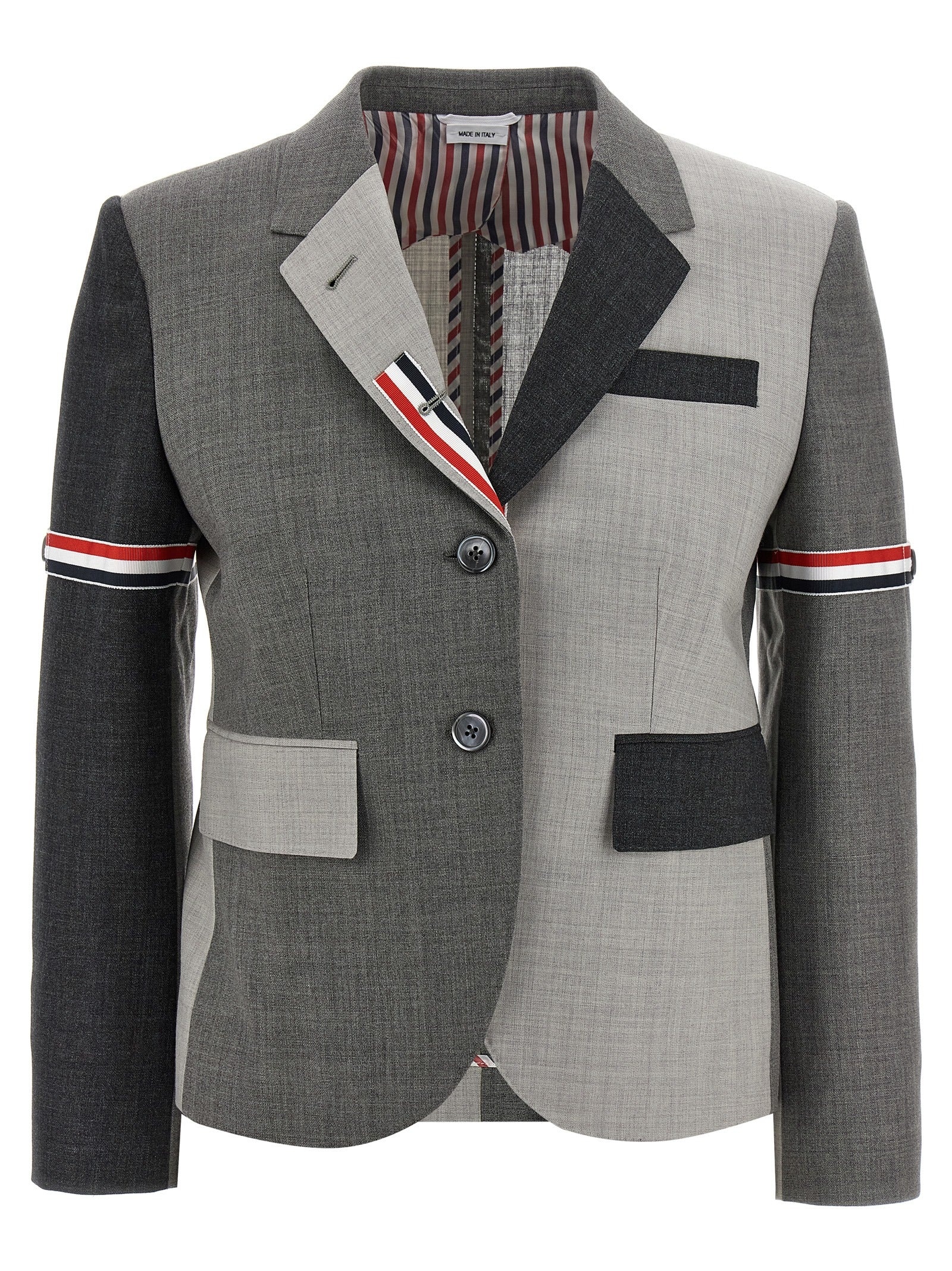 Fun-Mix Blazer And Suits Gray - 1