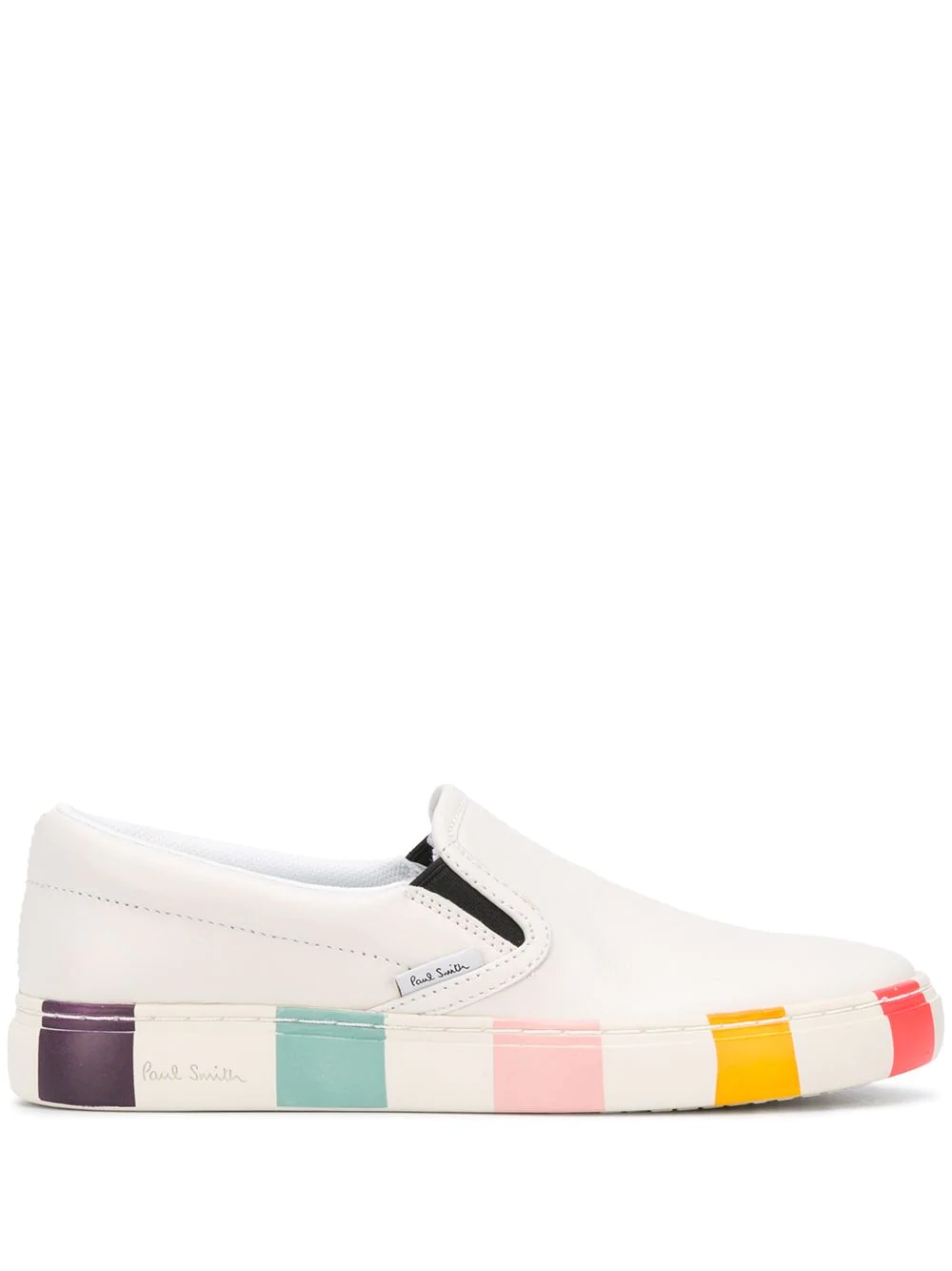 striped sole slip-on sneakers  - 1