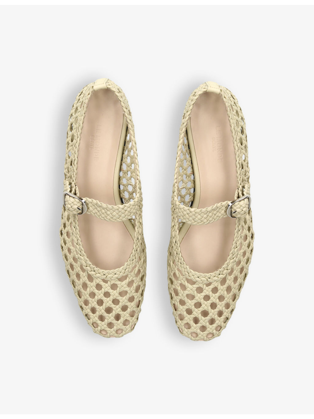 Mary Jane woven leather pumps - 2