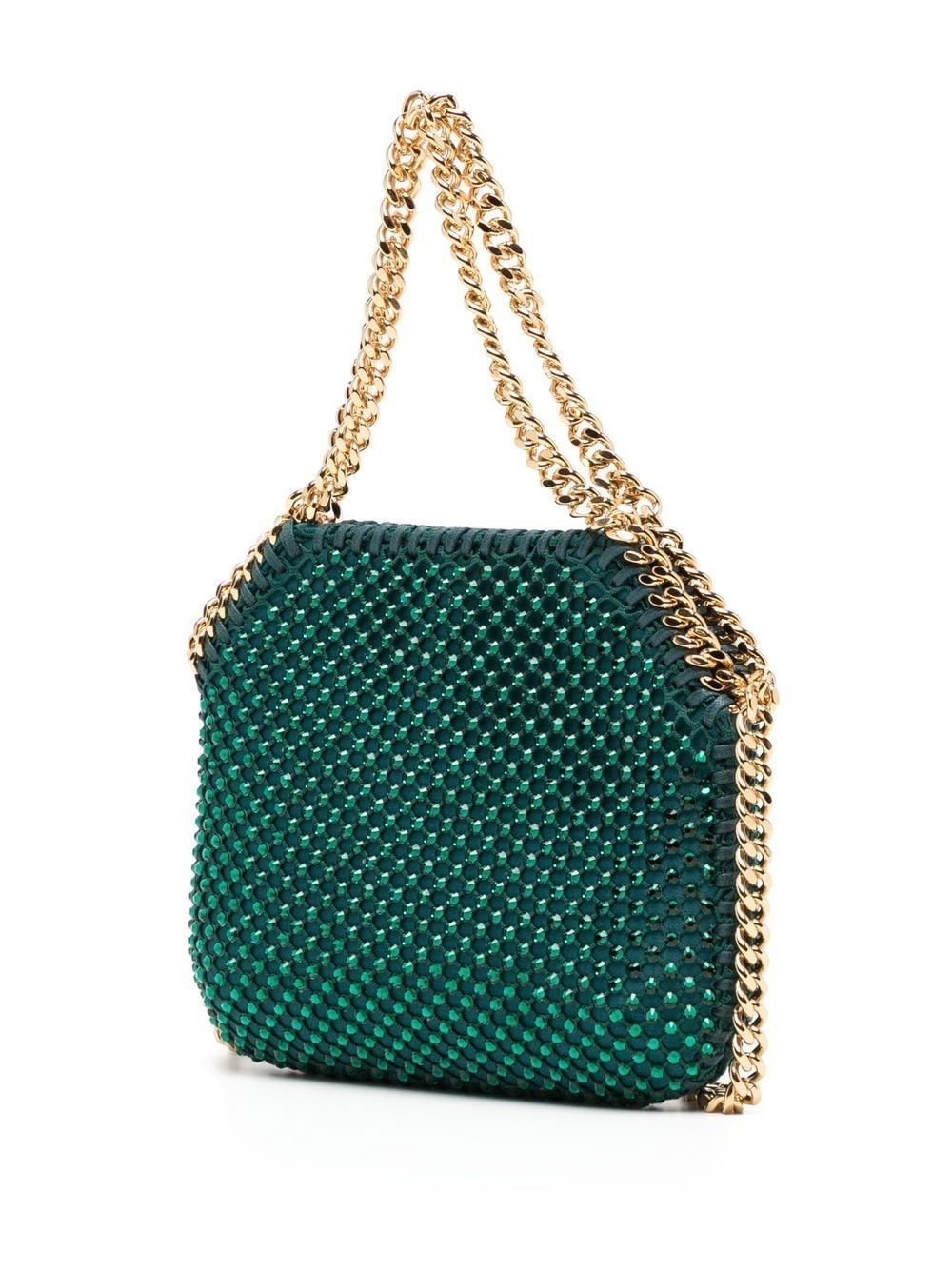 Falabella crystal mesh mini shoulder bag - 3