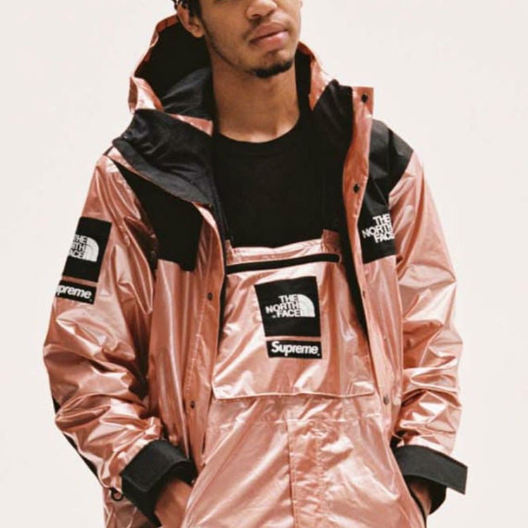 Supreme x The North Face Metallic Mountain Parka Rose Gold SUP-SS18-603 - 4